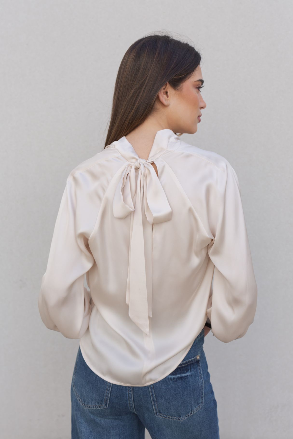 BLUSA SATINADA LAZADA