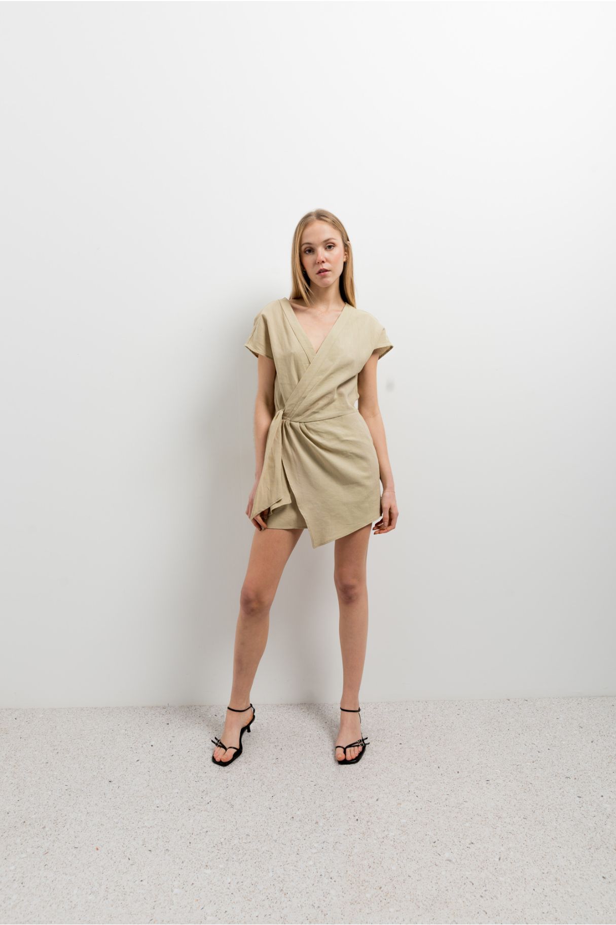 PLAYSUIT WITH KNOT