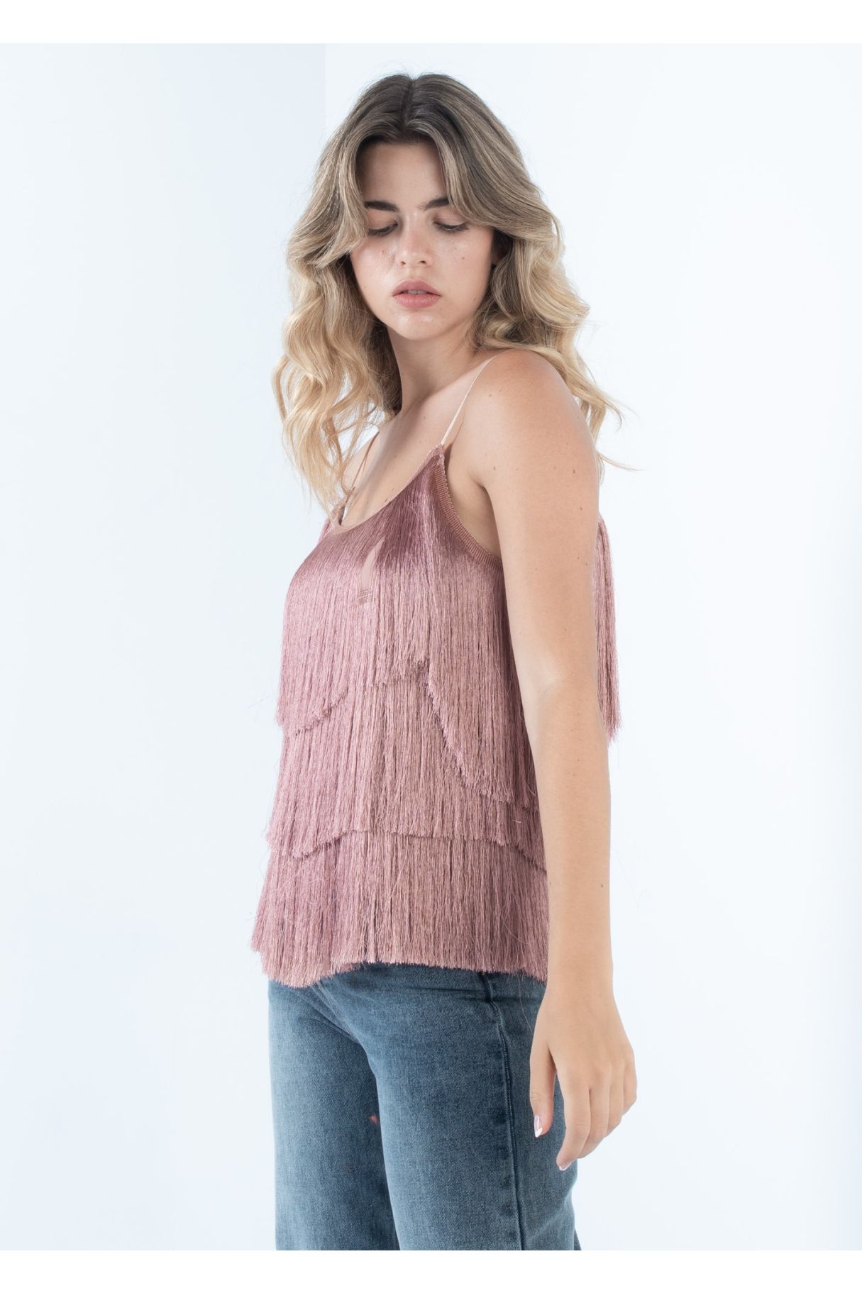 FRINGED TOP