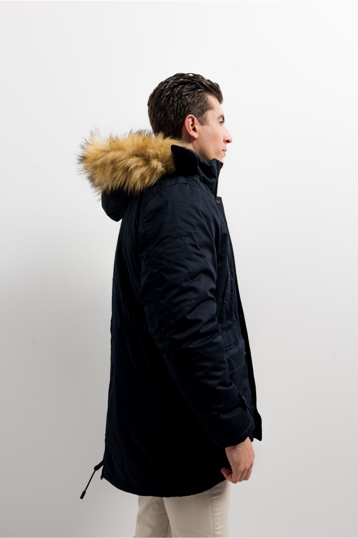 QUILTED HOODED PARKA