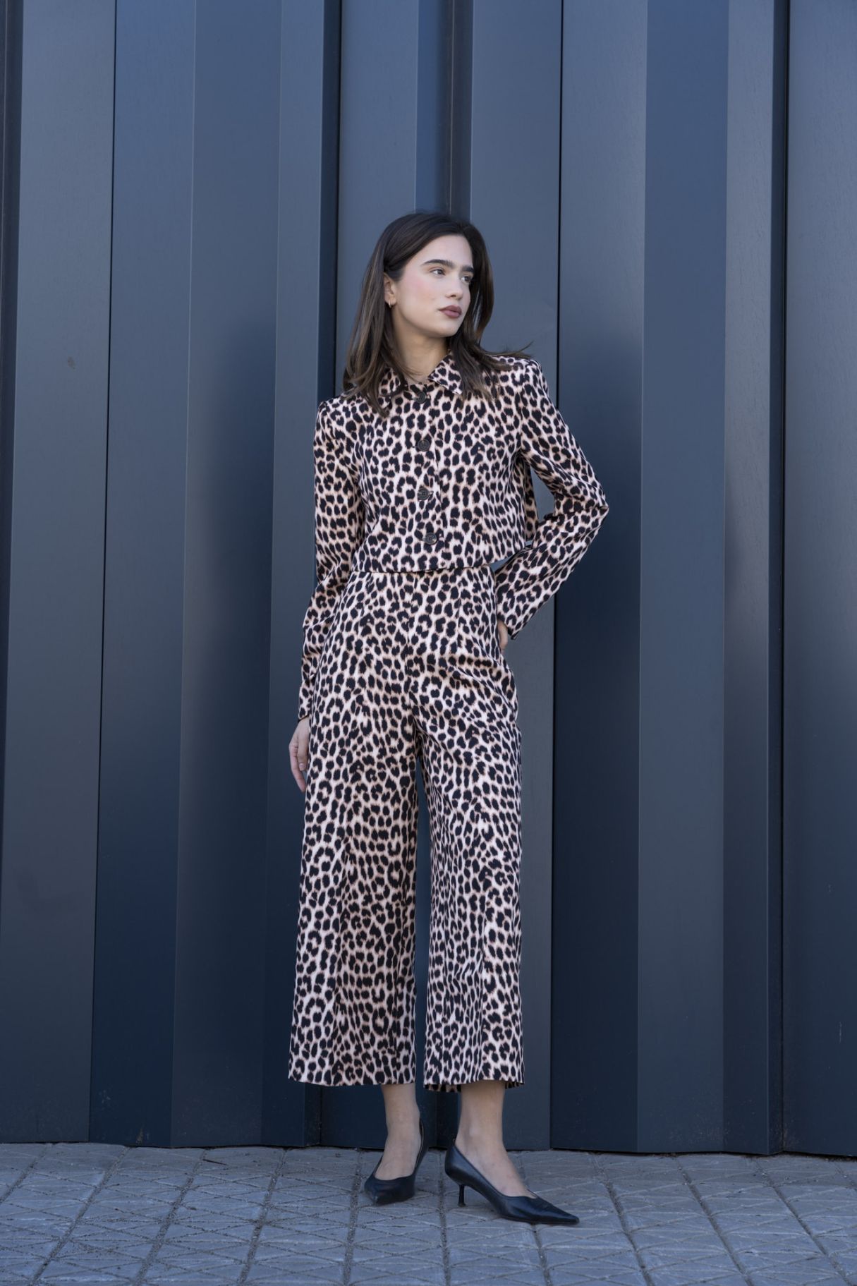 HOSE MIT ANIMAL-PRINT